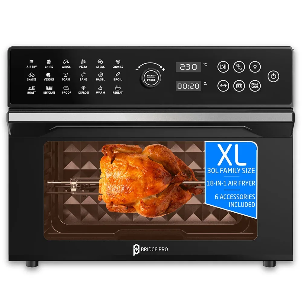 BridgePro 30L Digital Air Fryer Oven