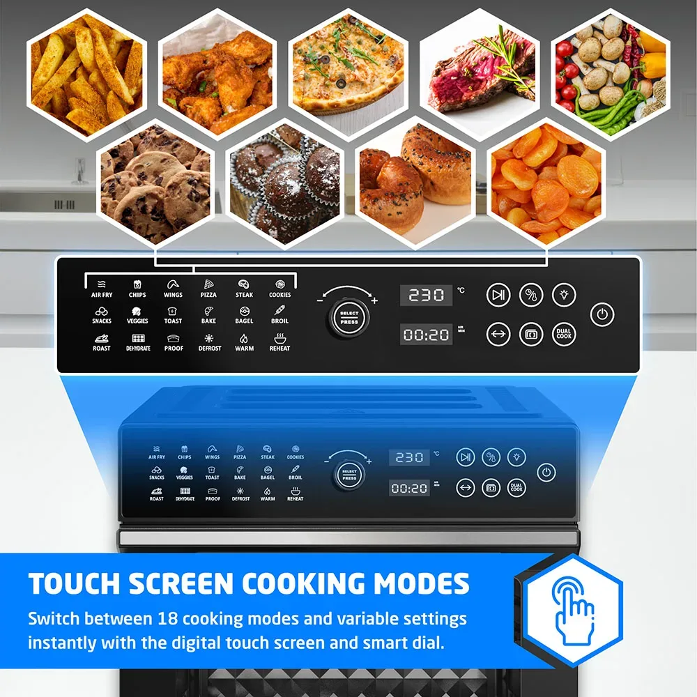 BridgePro 30L Digital Air Fryer Oven