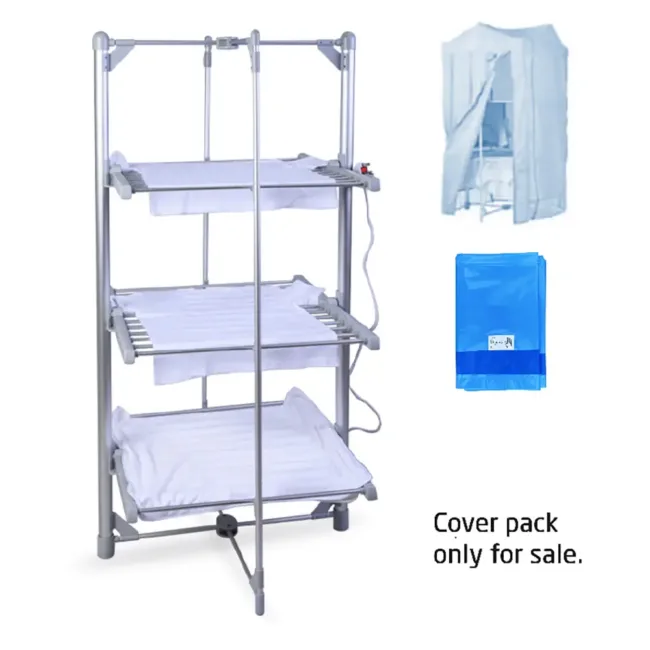 BridgePro Fitting Cover Pack For 3 Tier Heated Clothes Airer