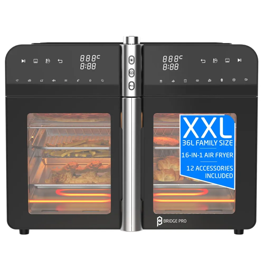BridgePro 36L Digital Air Fryer Dual Zone Oven