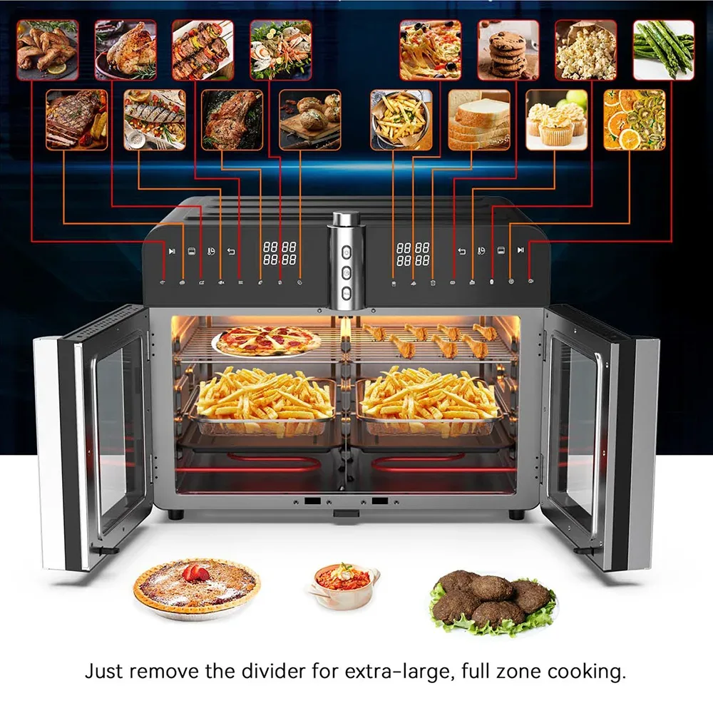 BridgePro 36L Digital Air Fryer Dual Zone Oven