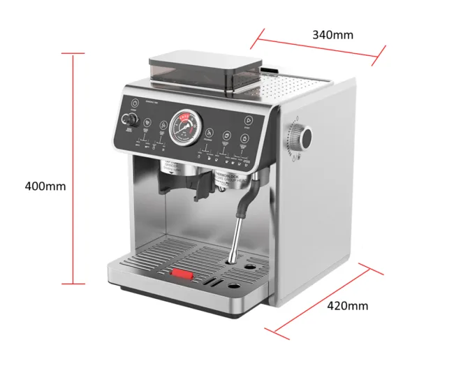 BridgePro Bean-to-Cup Semi-Professional Espresso Coffee Machine - Image 2