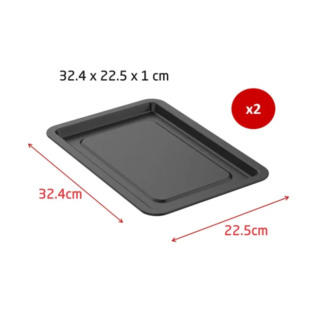 BridgePro Single & Dual Zone Baking/Crumb/Drip Tray Non Stick