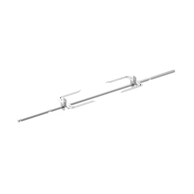 BridgePro Stainless Steel Rotisserie Rod and Fork