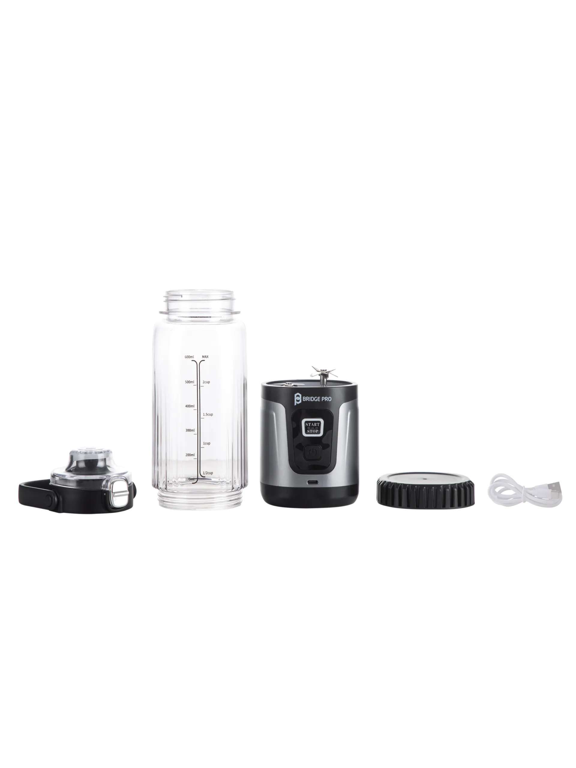 Bridge Pro Portable Blender Smoothie Maker - 750ml Small Food Blender Cup - Image 16