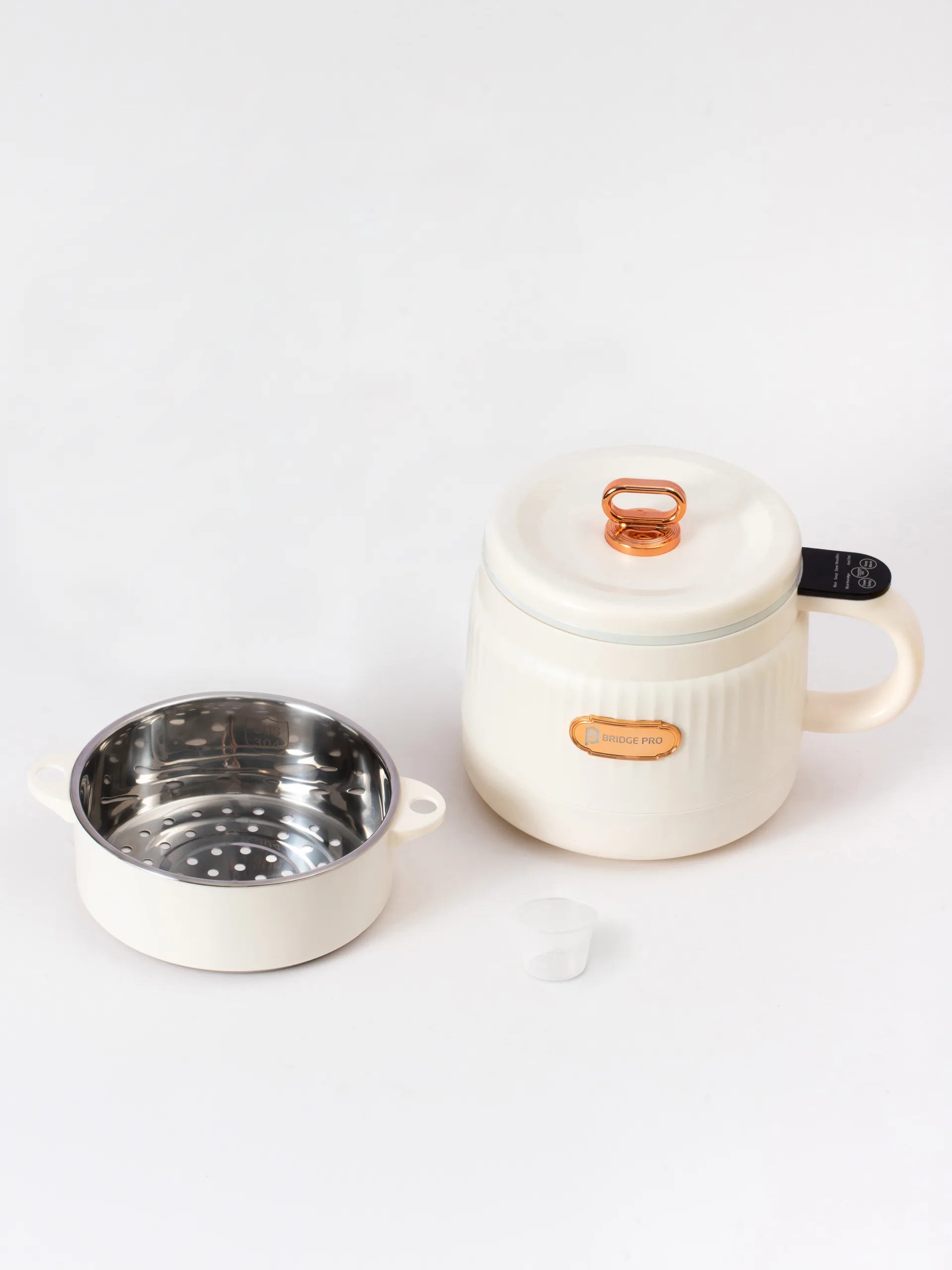 Bridge Pro Multifunctional Rice Cooker and Steamer - 2 Litre Capacity - Image 15