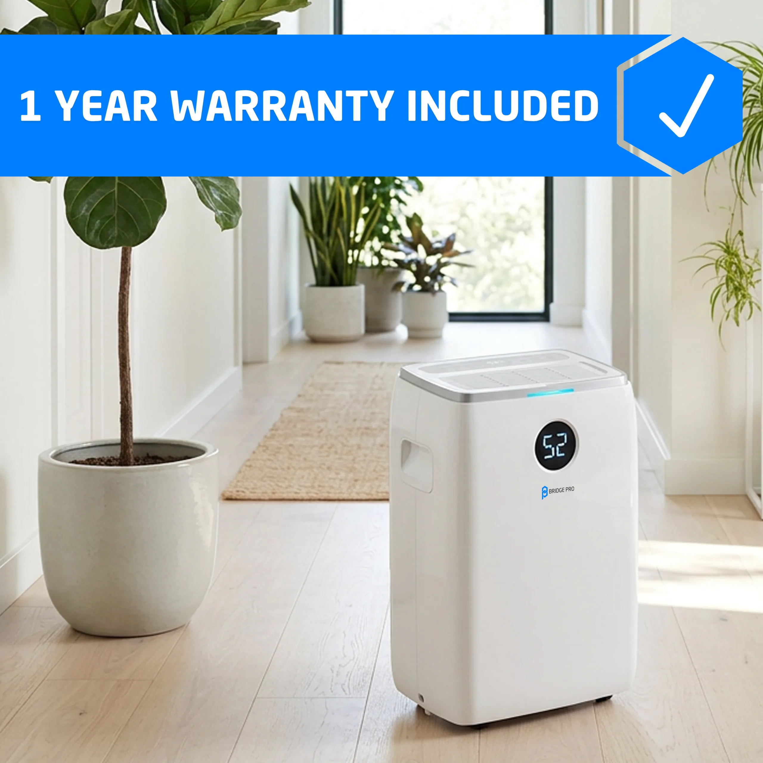 Bridge Pro Dehumidifier - Moisture Absorber, Prevent Mould, Damp Absorber – WiFi Enabled - Image 7