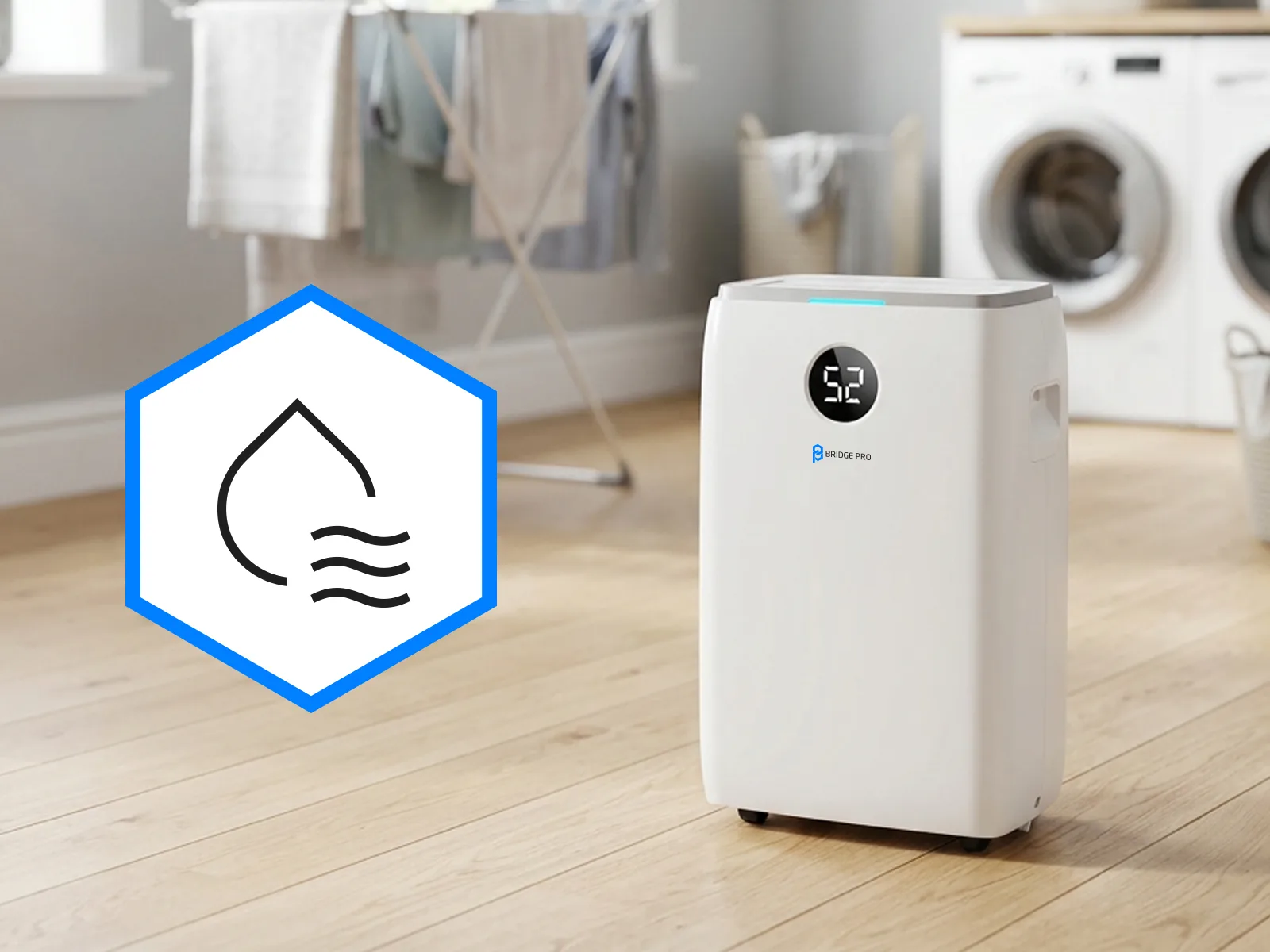 Bridge Pro Dehumidifier - Moisture Absorber, Prevent Mould, Damp Absorber – WiFi Enabled - Image 8