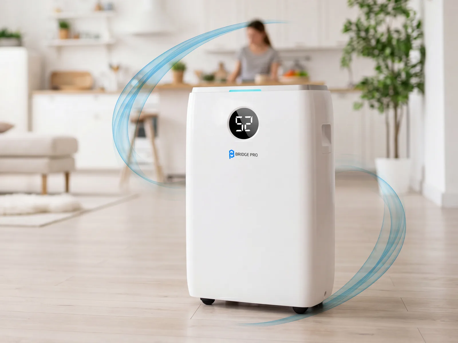 Bridge Pro Dehumidifier - Moisture Absorber, Prevent Mould, Damp Absorber – WiFi Enabled - Image 9